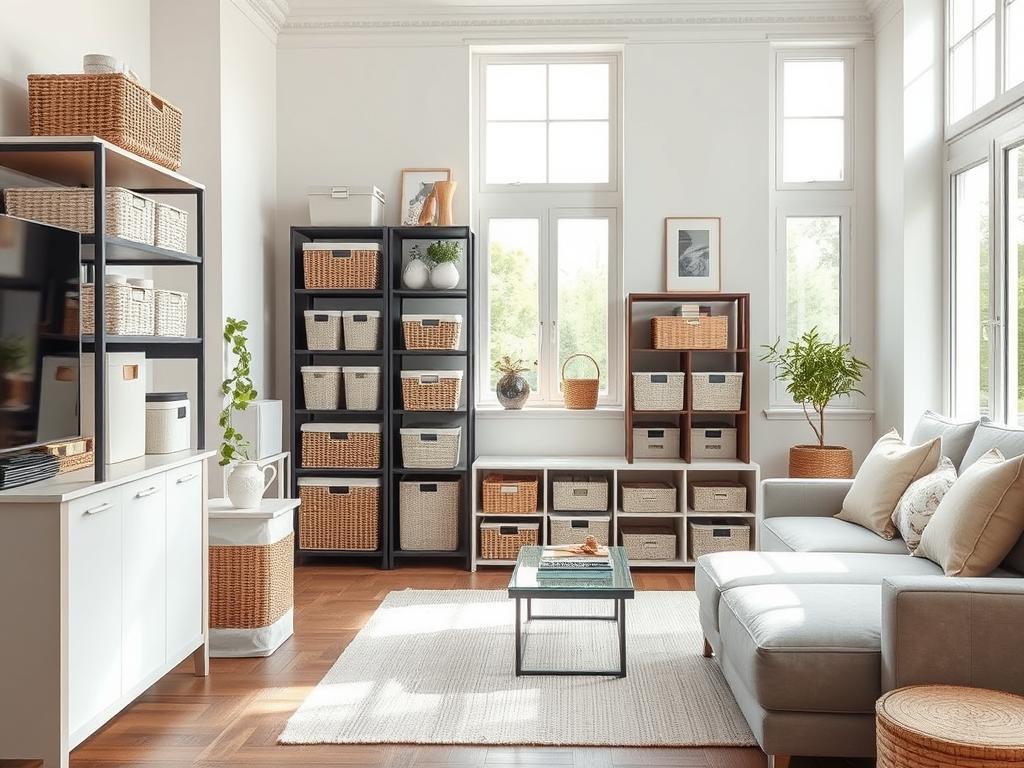 o que fazer para deixar uma casa organizada