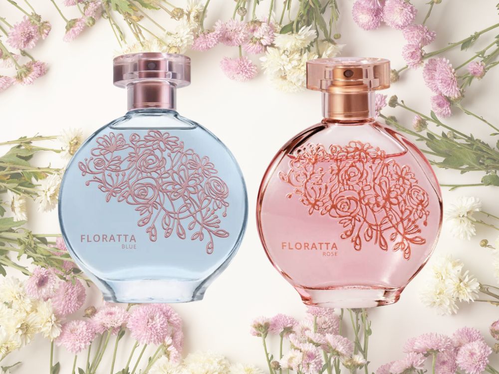 Perfumes O Boticário Floratta Blue e Floratta Rose