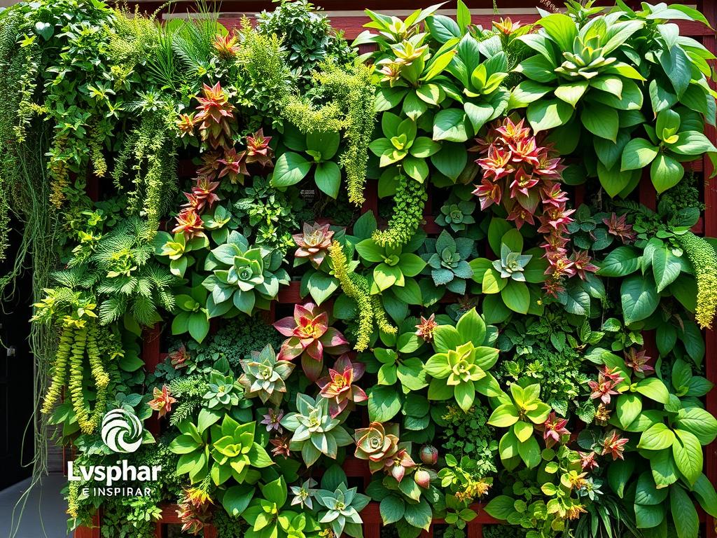 plantas para jardim vertical